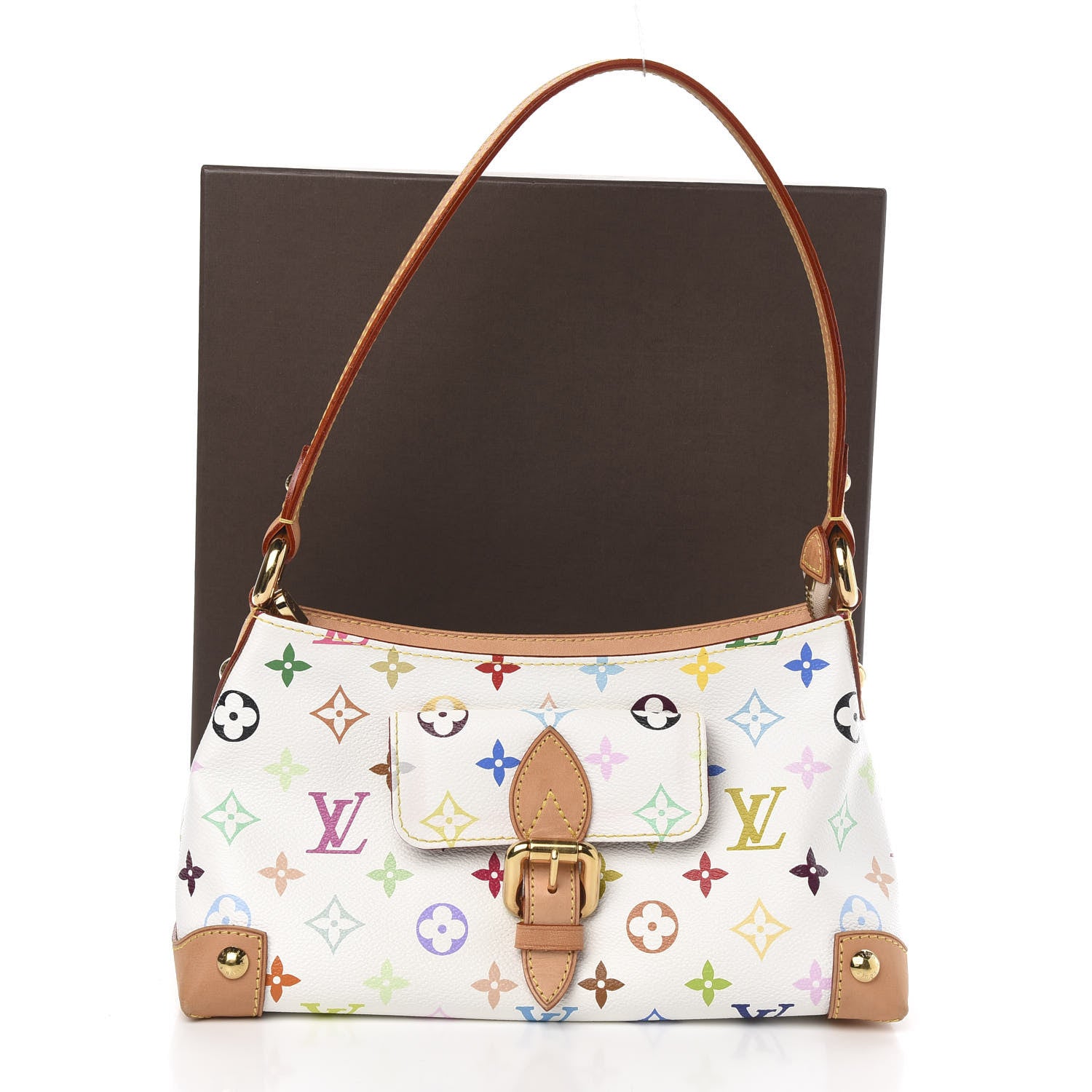 Louis Vuitton Monogram Multicolor Eliza White 11 of 11