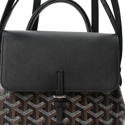 Goyard Goyardine Calfskin Mini Alpin Backpack Black 6 of 8