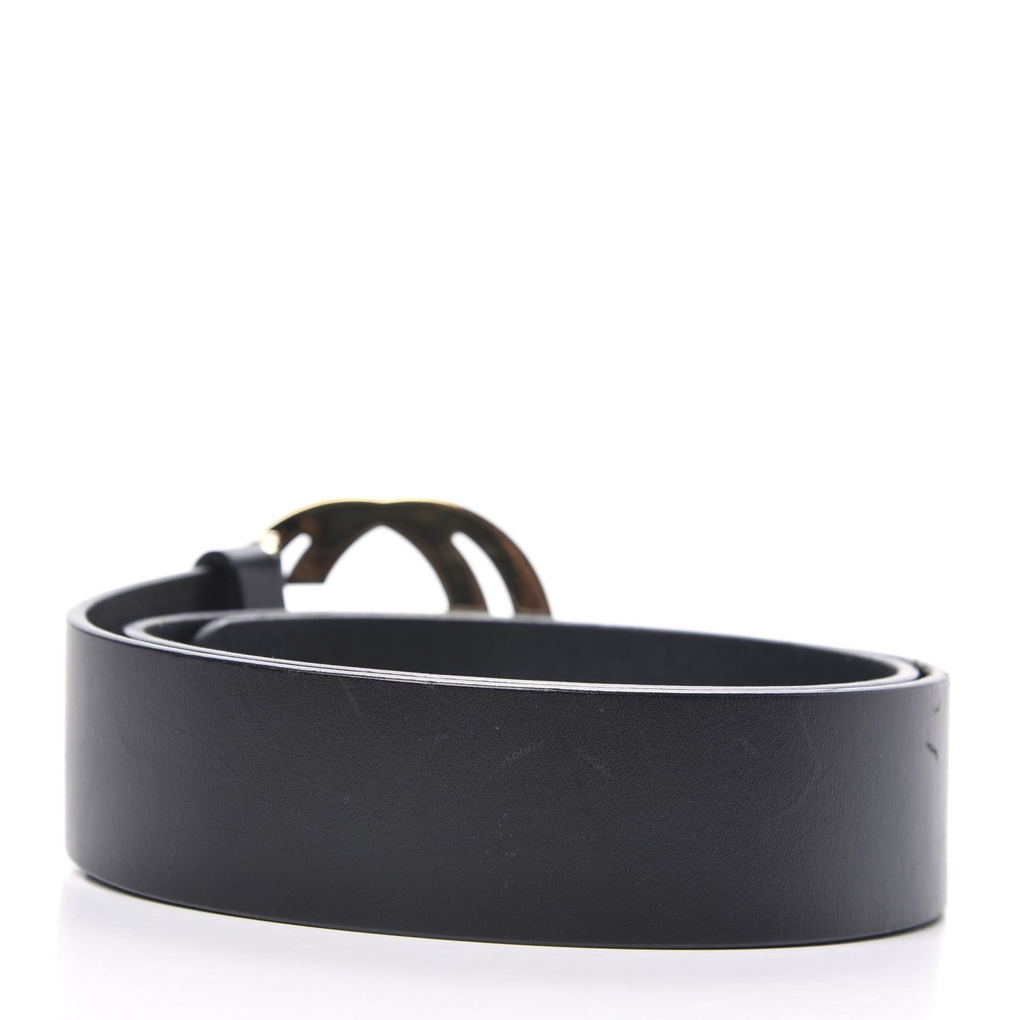 Calfskin Interlocking G Belt 80 32 Black