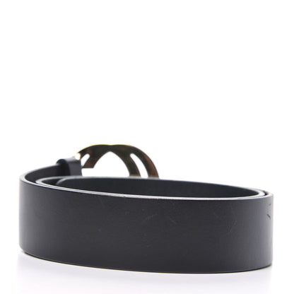 Gucci Calfskin Interlocking G Belt 80 32 Black 2 of 7