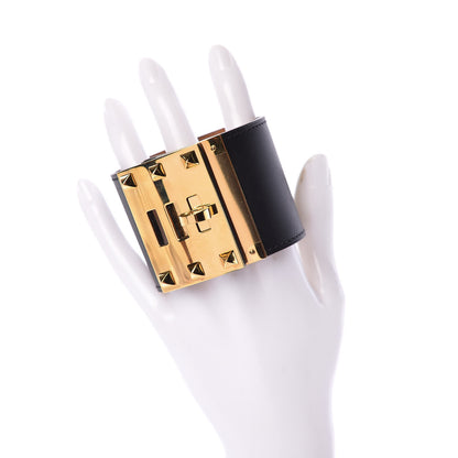 Hermes Chamonix Extreme Kelly Bracelet S Black 2 of 5