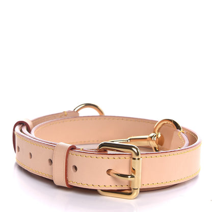 Louis Vuitton Vachetta 25mm Adjustable Shoulder Strap VVN 2 of 4