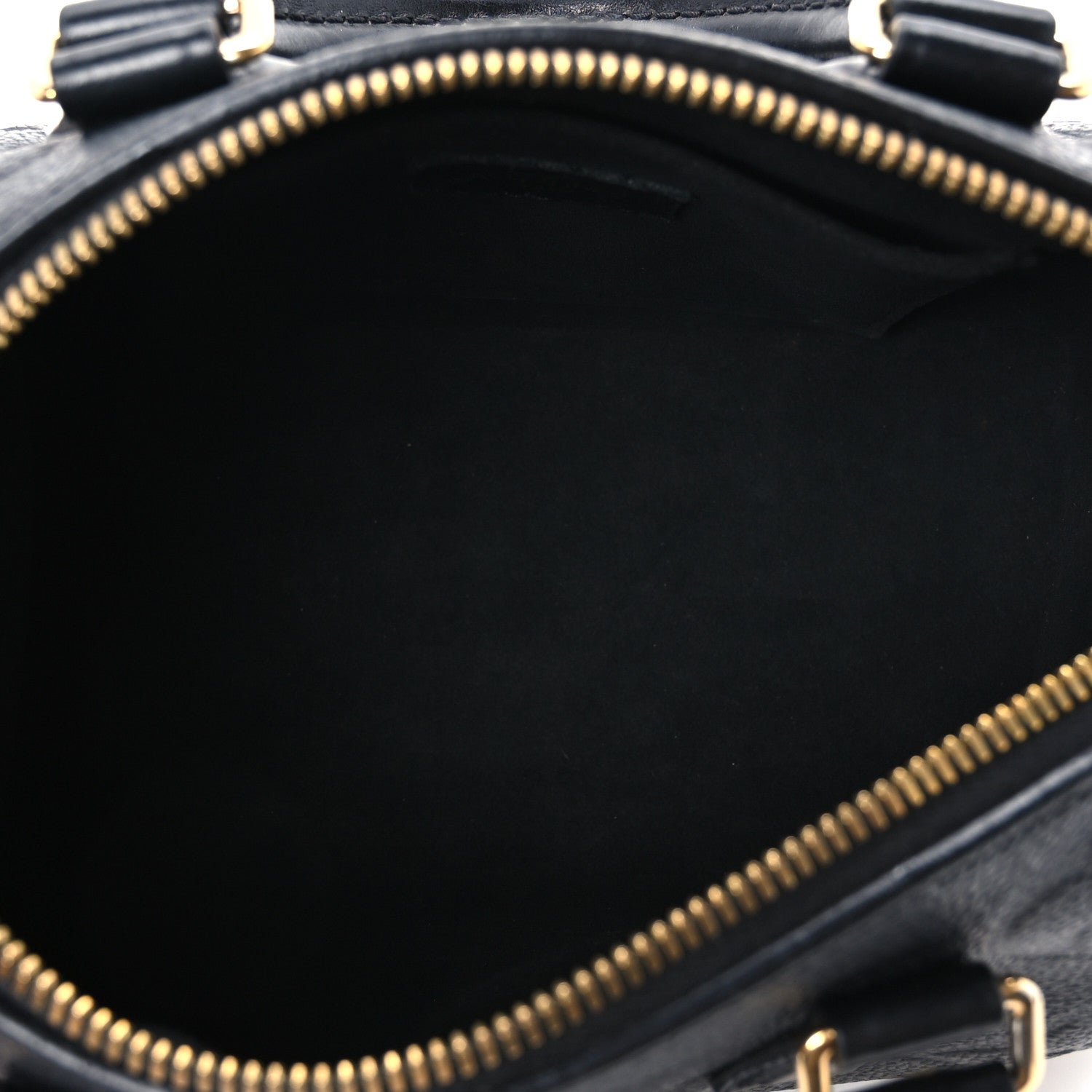 Louis Vuitton Empreinte Monogram Giant Speedy Bandouliere 20 Black 4 of 8