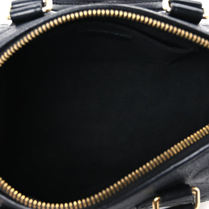 Louis Vuitton Empreinte Monogram Giant Speedy Bandouliere 20 Black 4 of 8