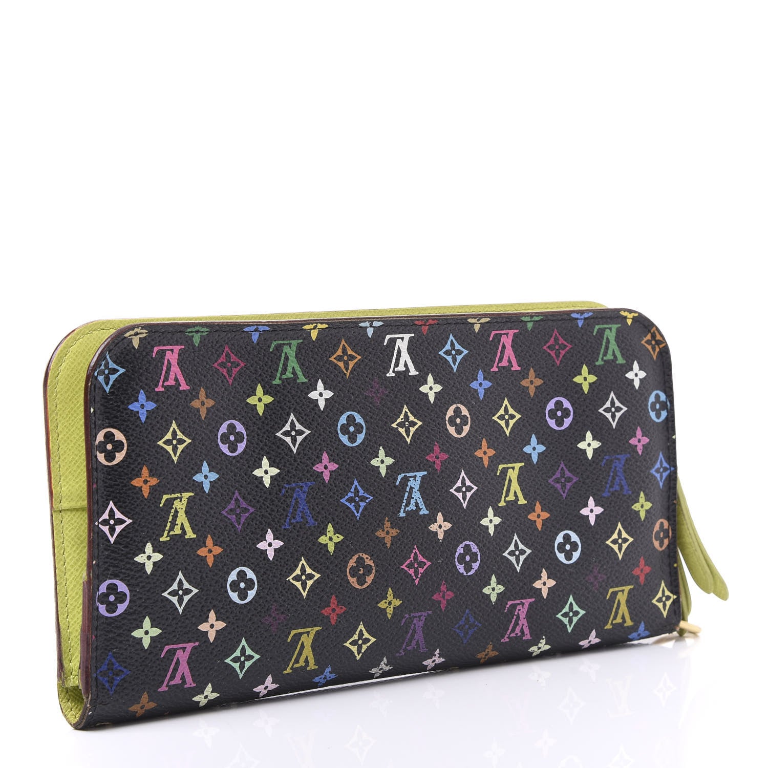 Louis Vuitton Monogram Multicolor Insolite Wallet Black Pistache 2 of 8