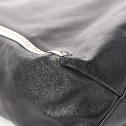 Celine Smooth Lambskin Vertical Zip Cabas Black 11 of 16
