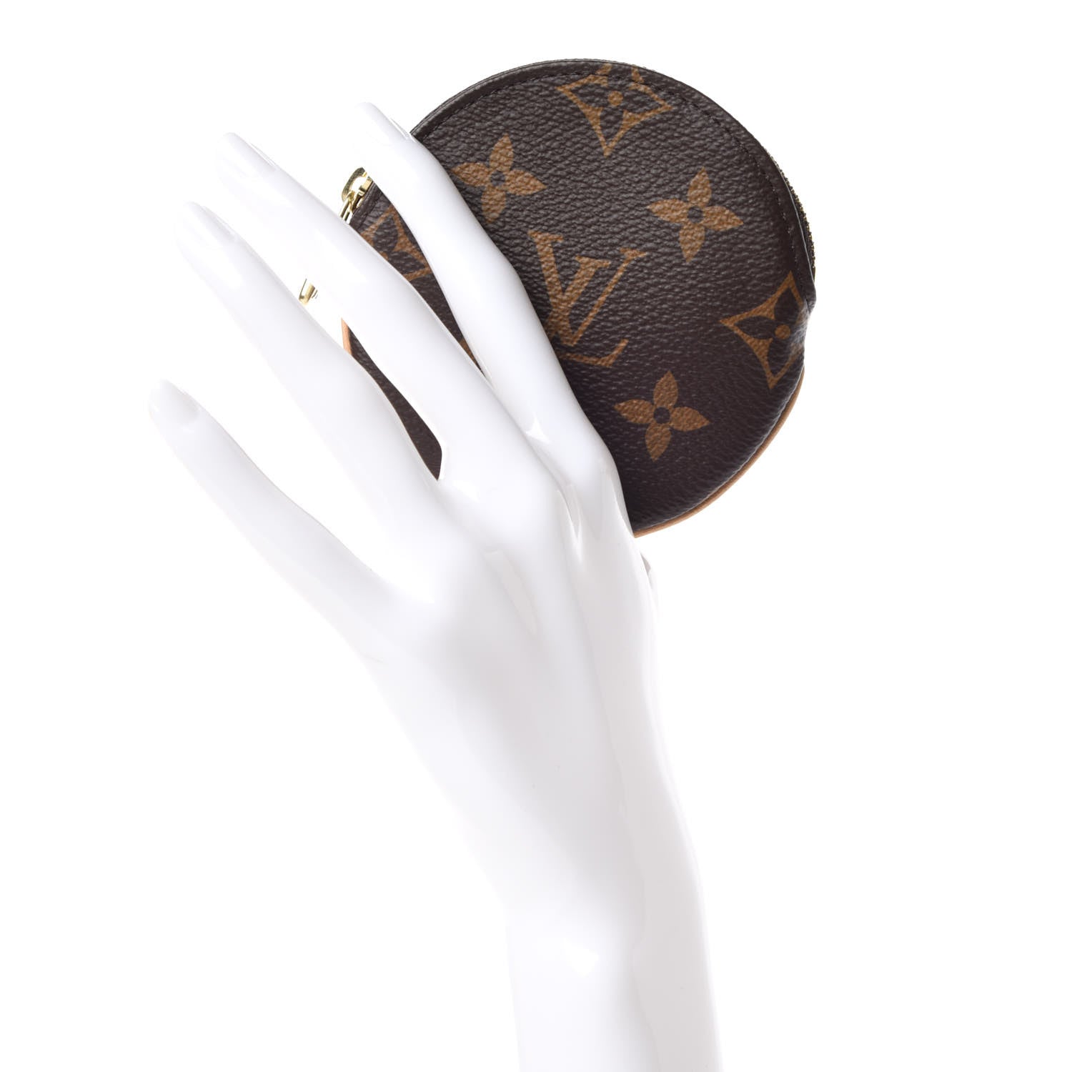 Louis Vuitton Monogram Round Coin Purse 2 of 8