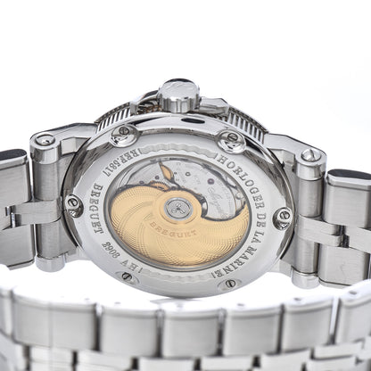 Breguet Stainless Steel 39mm Marine Big Date Automatic Watch Black 5817ST/92/SM0 4 of 5