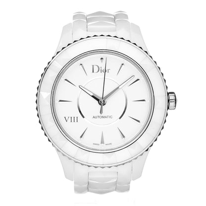 Christian Dior Stainless Steel Ceramic 38mm Dior VIII Automatic Watch White 1 of 6