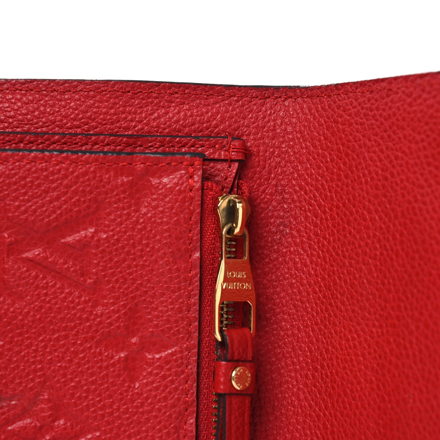 Louis Vuitton Empreinte Compact Curieuse Wallet Cherry 8 of 9