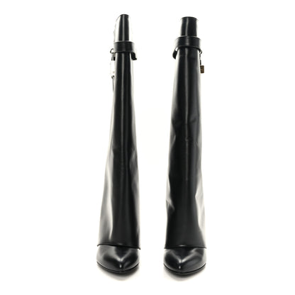 Givenchy Calfskin Shark Lock Pant Boots 40.5 Black 2 of 7