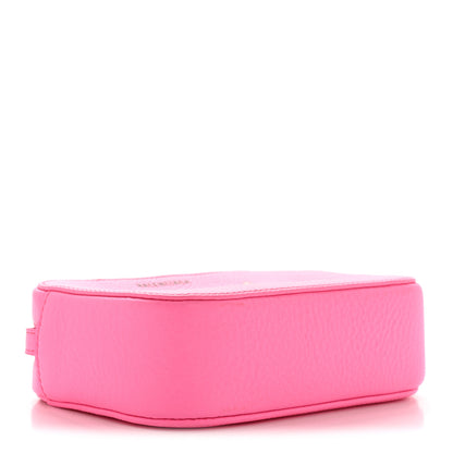 Balenciaga Calfskin Kittens Logo XS Everyday Camera Bag Acid Pink 4 of 13