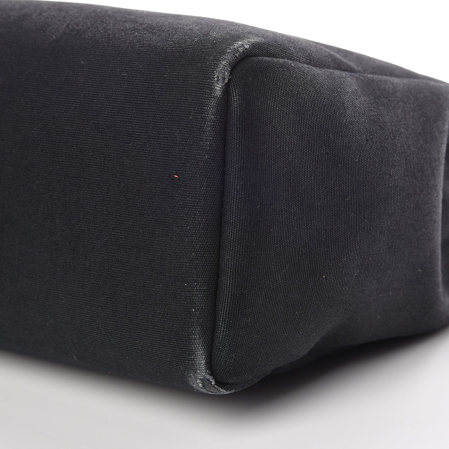 Hermes Toile Vache Calfskin Herbag 30 PM Black 16 of 22