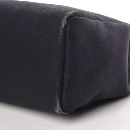 Hermes Toile Vache Calfskin Herbag 30 PM Black 16 of 22