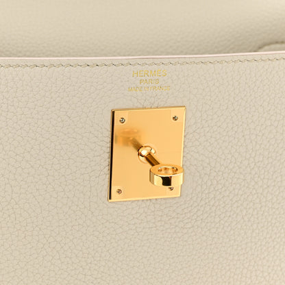 Hermes Togo Kelly Retourne 28 Beton 6 of 11