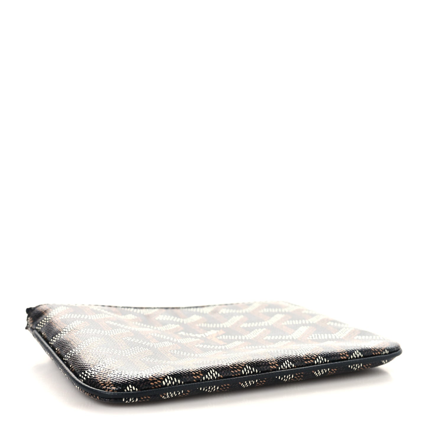 Goyardine Mini Senat Pochette Black Gold