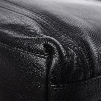 Burberry Grainy Calfskin Messenger Bag Black 21 of 21