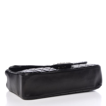 Chanel Lambskin Medium Westminster Pearl Flap Black 4 of 9
