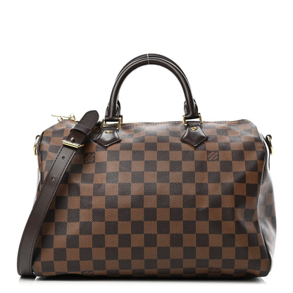 Louis Vuitton Damier Ebene Speedy Bandouliere 30 1 of 4