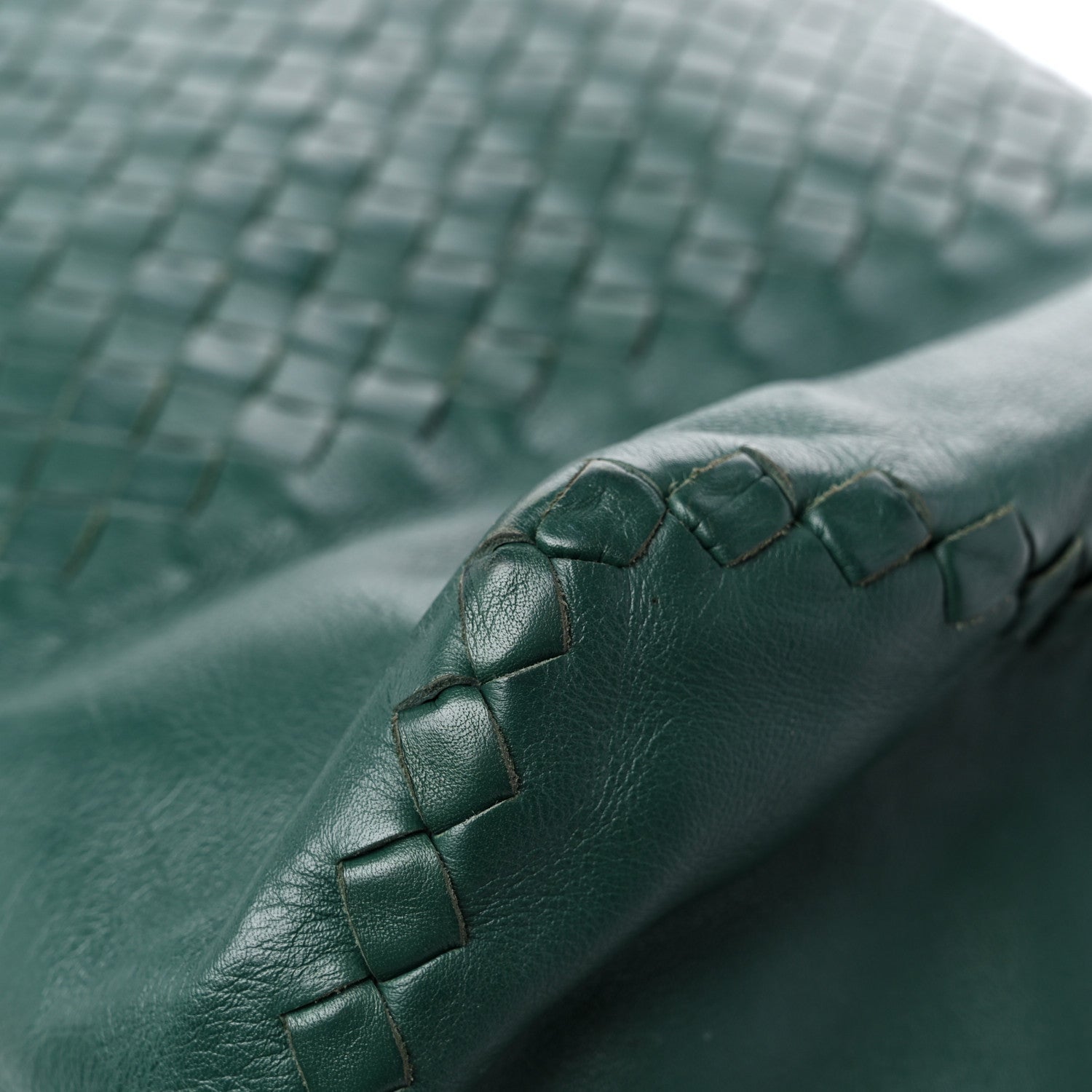 Bottega Veneta Nappa Intrecciato Convertible Tote Dark Green 11 of 21