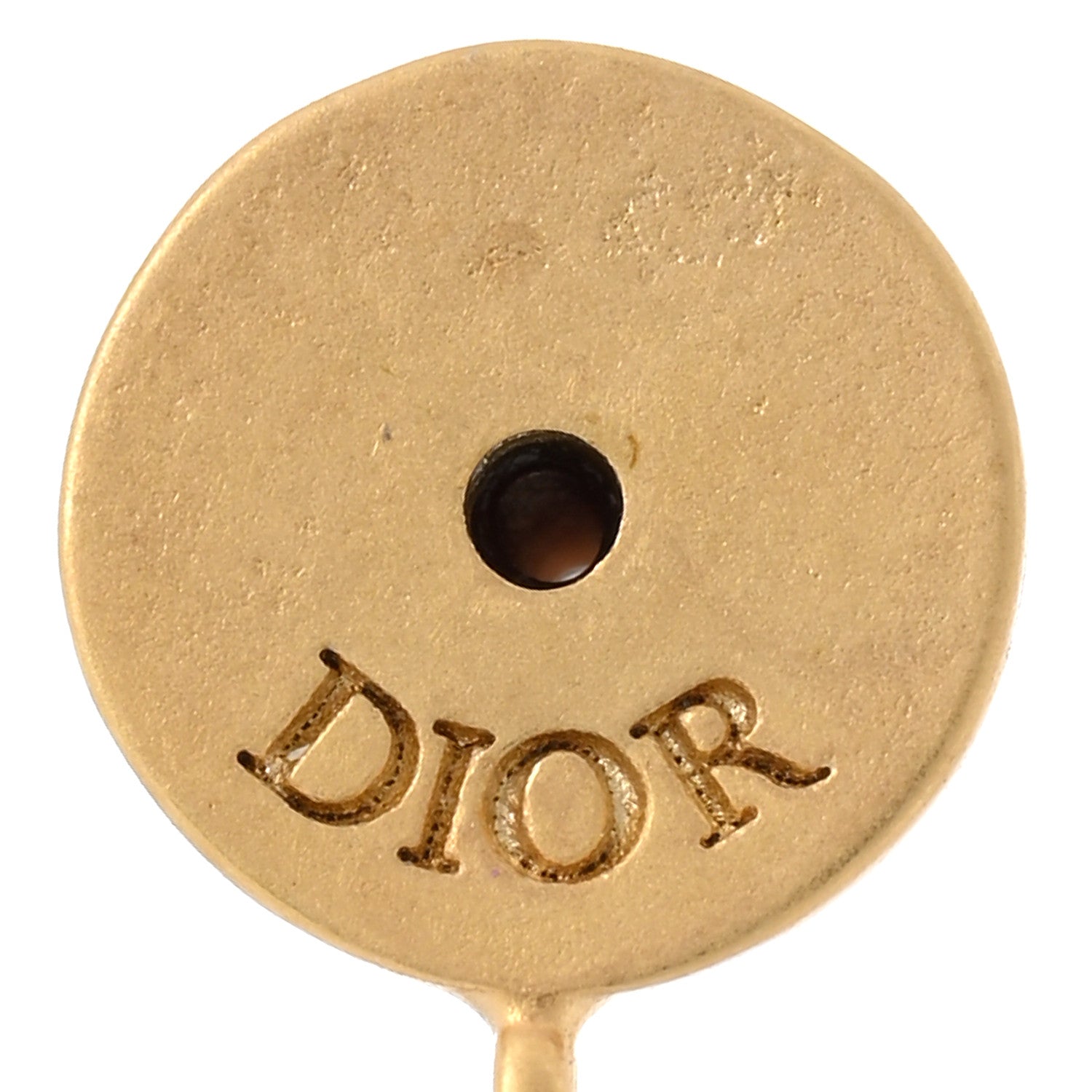 Christian Dior Pearl J'adior Dangle Earrings Gold 4 of 4