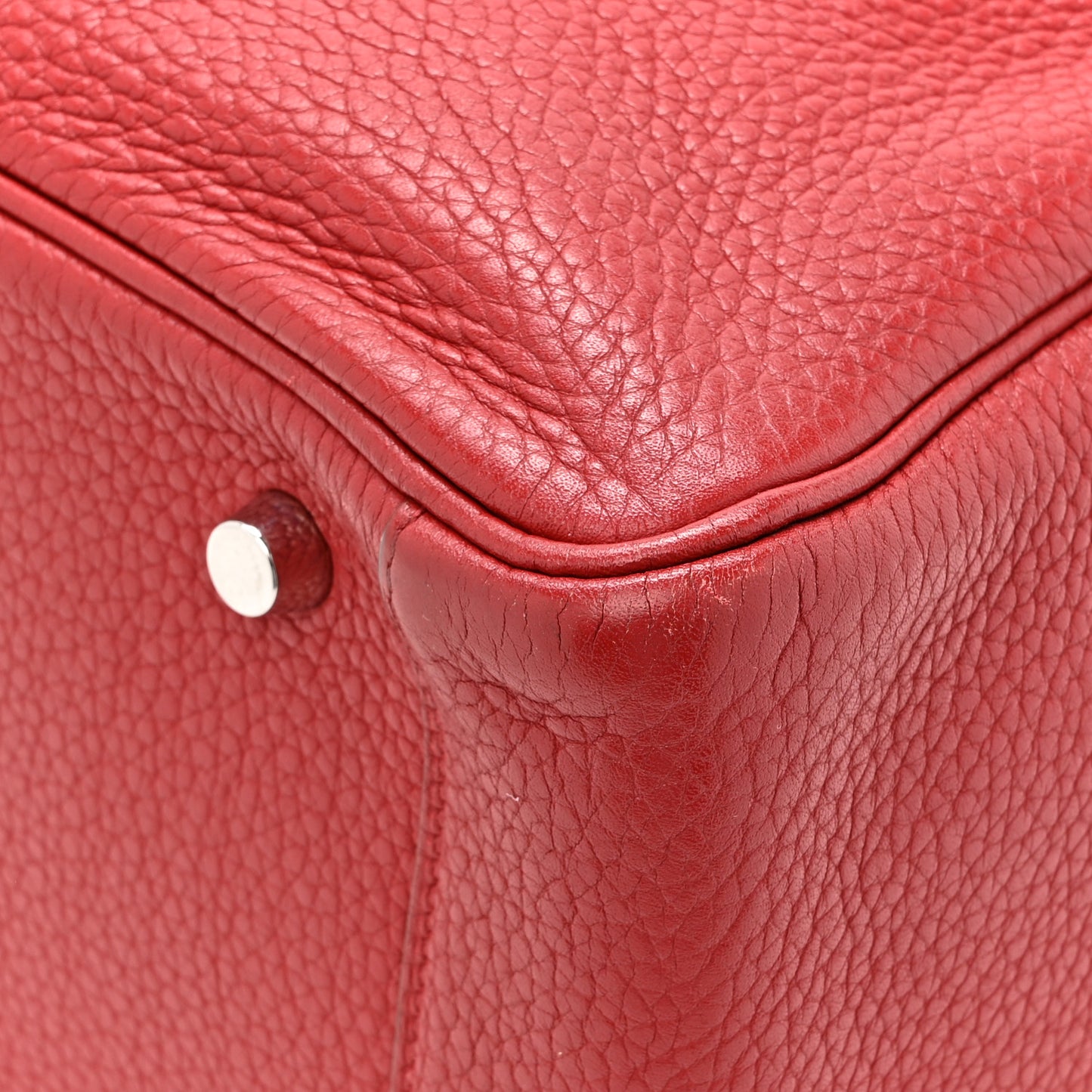 Taurillon Clemence Lindy 30 Rouge Garance