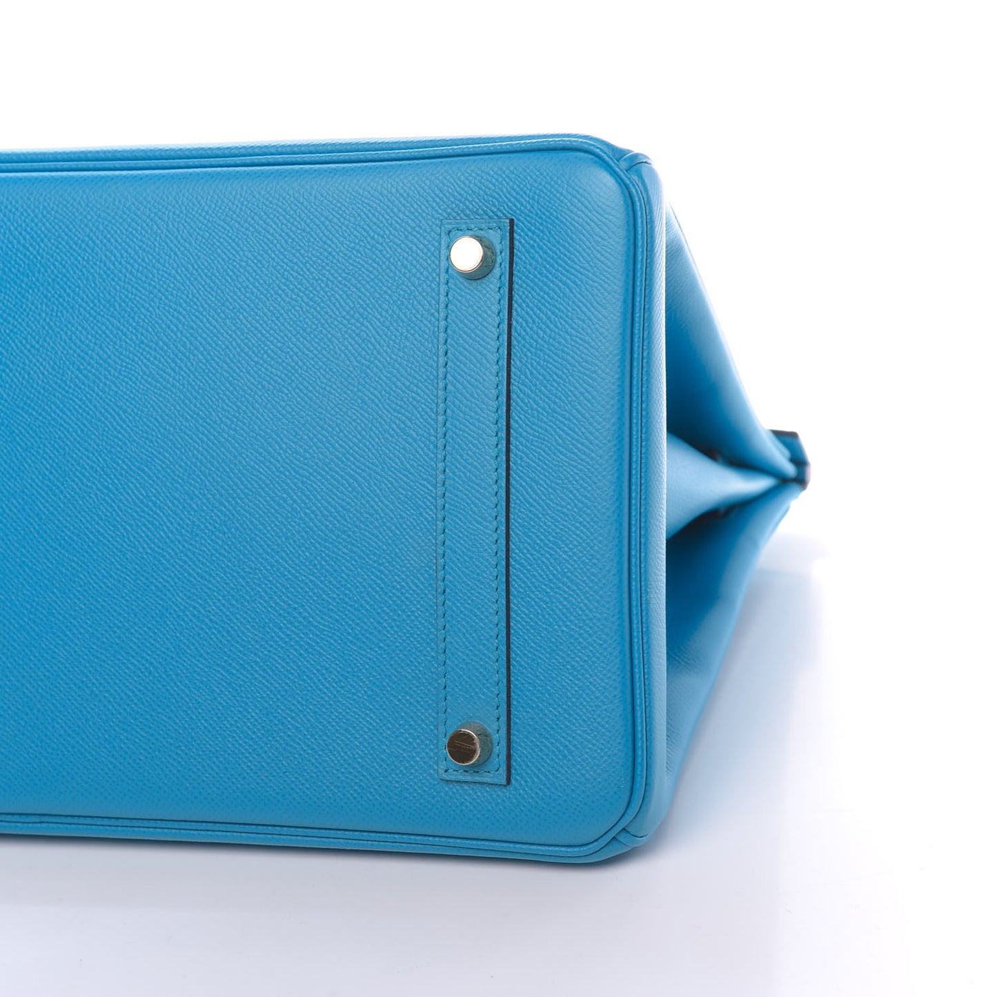 Epsom Birkin 35 Bleu Zanzibar