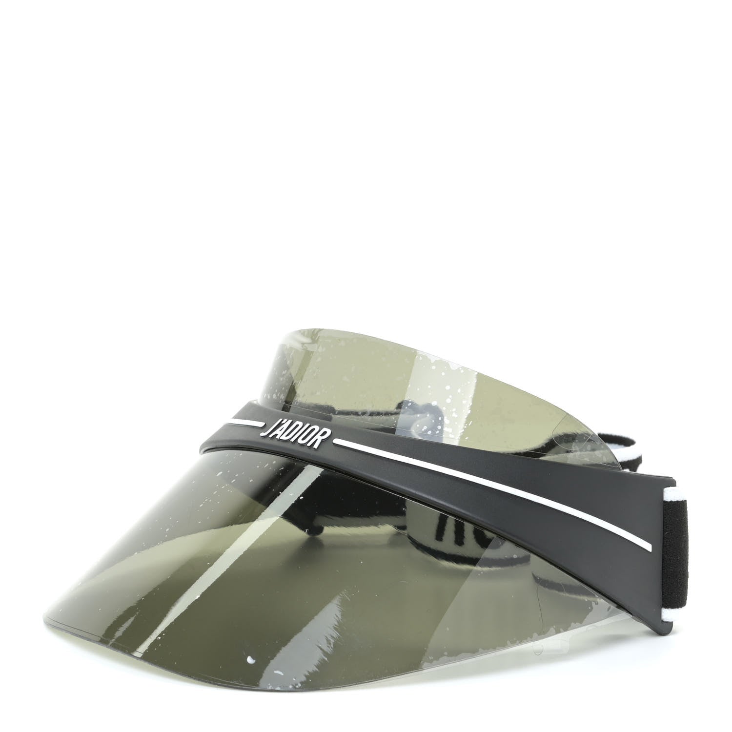 Christian Dior Mirrored DiorClub1 Sun Visor Black 1 of 15