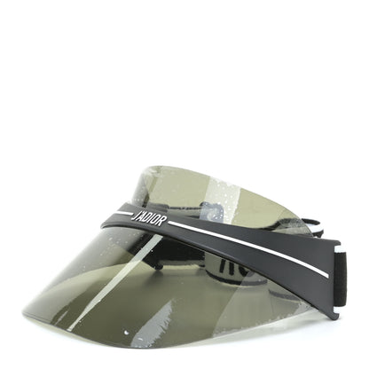 Christian Dior Mirrored DiorClub1 Sun Visor Black 1 of 15