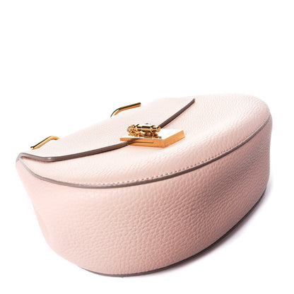 Chloe Grained Lambskin Drew Shoulder Bag Cement Pink 4 of 8