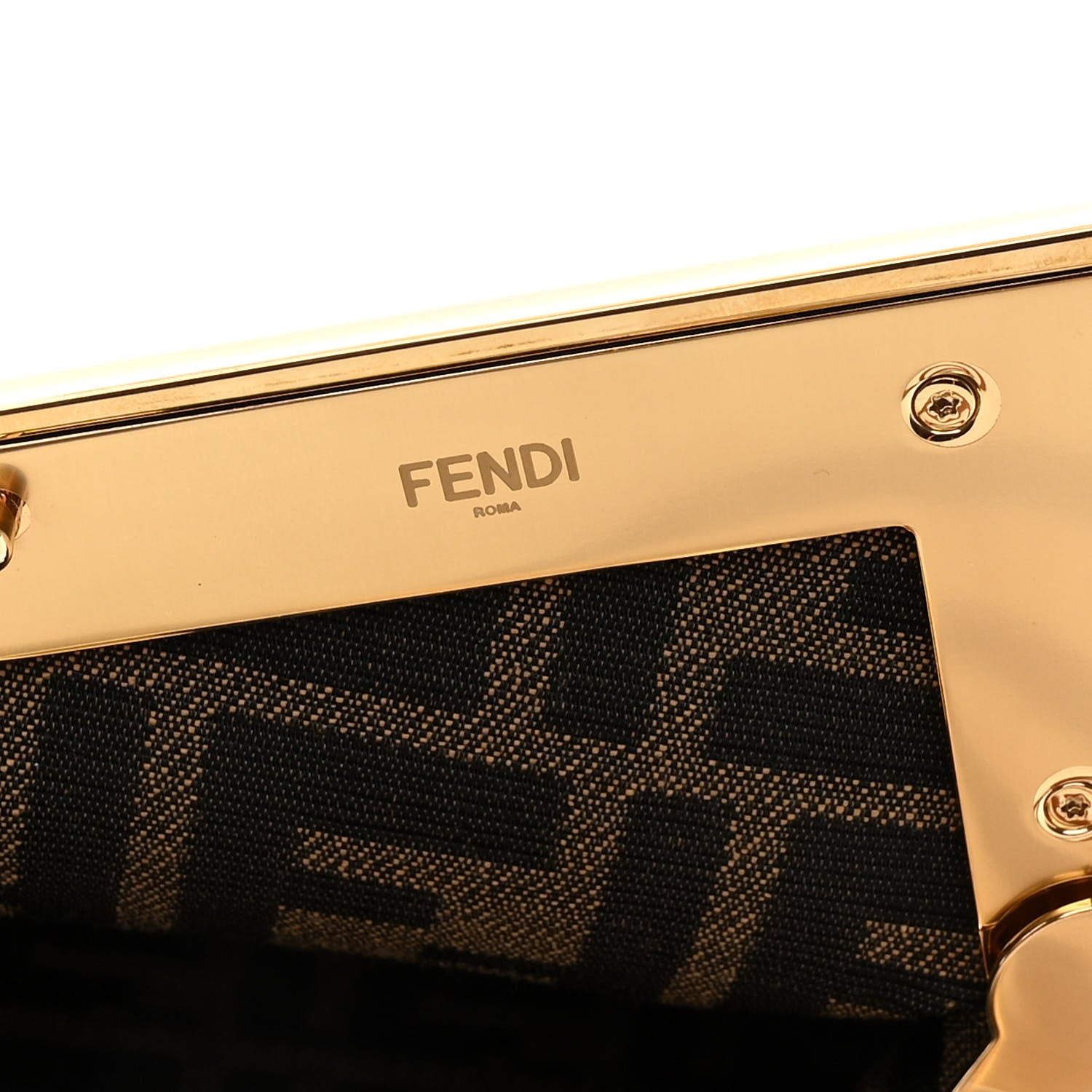Fendi Shiny Nappa Small Fendi First Caramello 8 of 11