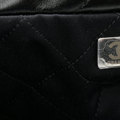 Chanel Shiny Calfskin Quilted Large Chanel 22 So Black 7 of 11