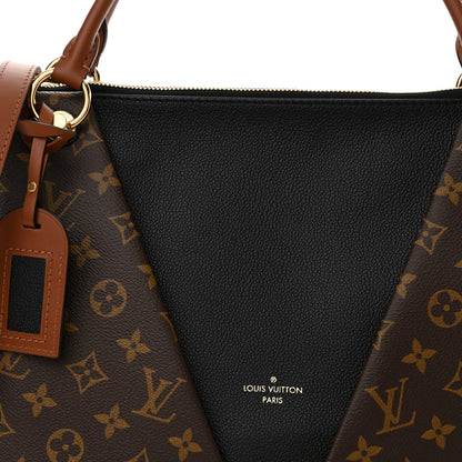 Louis Vuitton Monogram V Tote MM Black 8 of 11