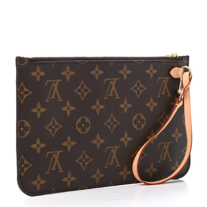 Louis Vuitton Monogram Neverfull MM GM Pochette 2 of 4