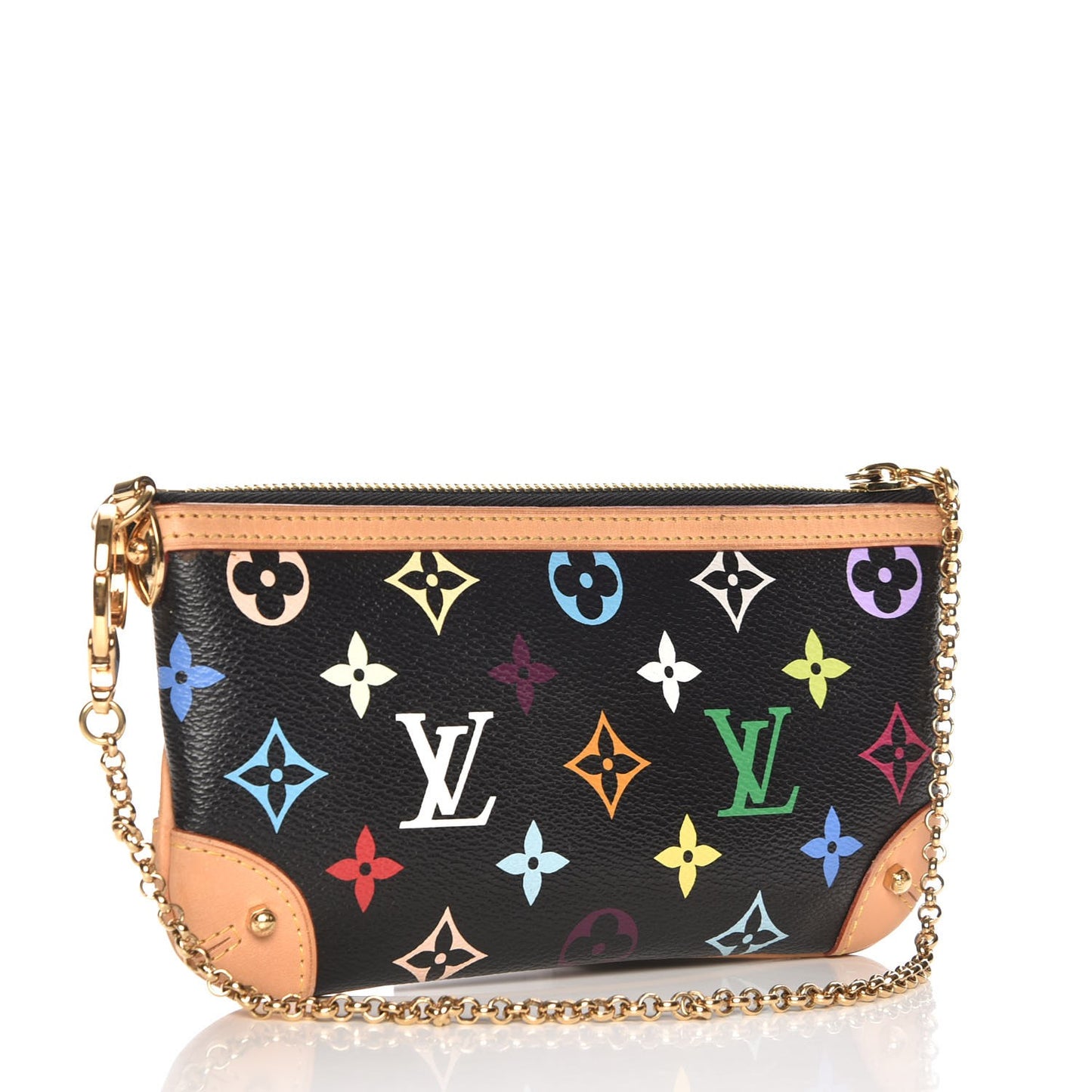Monogram Multicolor Pochette Milla MM Black