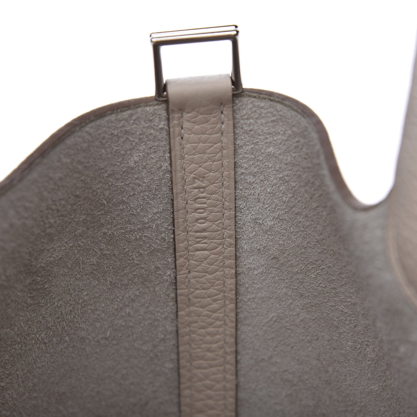 Taurillon Clemence Picotin Lock 22 MM Craie