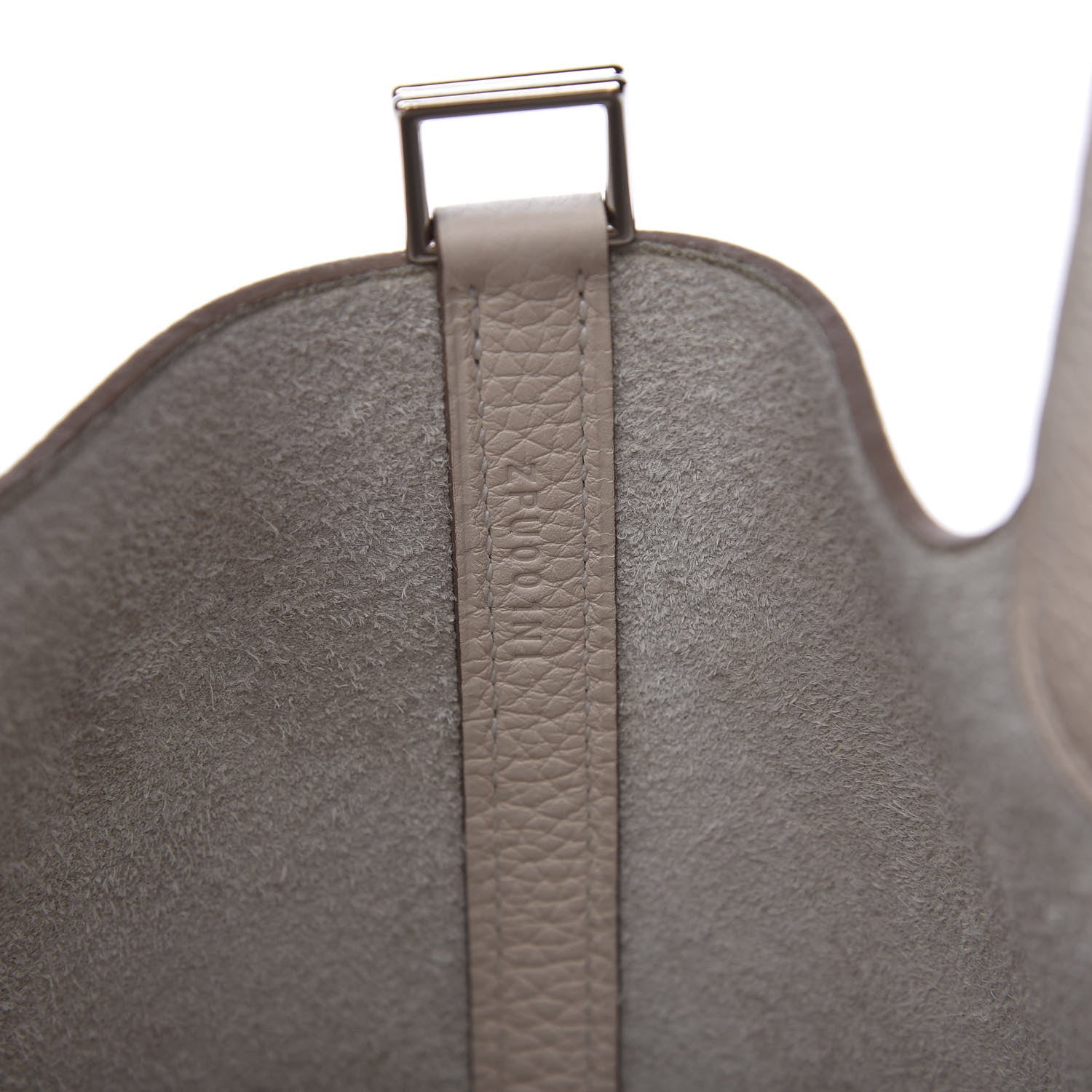 Hermes Taurillon Clemence Picotin Lock 22 MM Craie 9 of 10