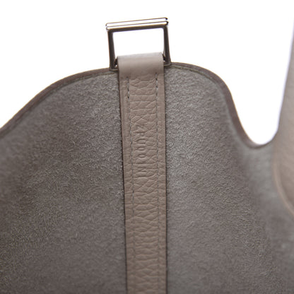 Hermes Taurillon Clemence Picotin Lock 22 MM Craie 9 of 10