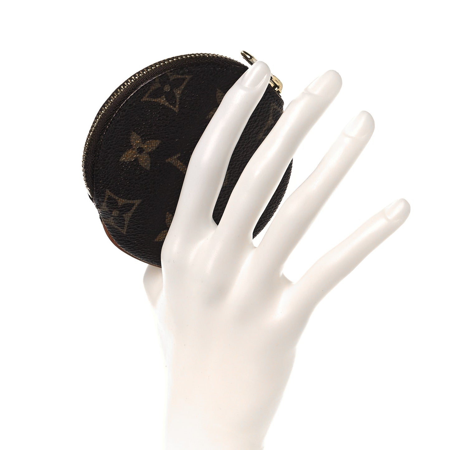 Monogram Round Coin Purse