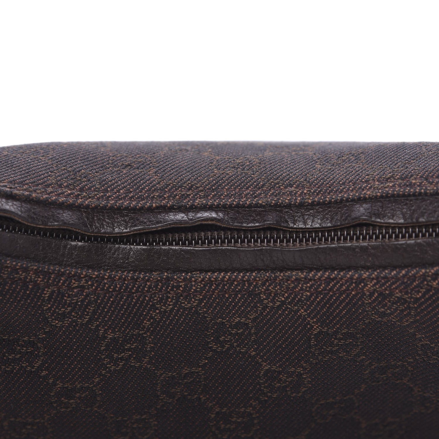Gucci Monogram Hobo Dark Brown 9 of 11