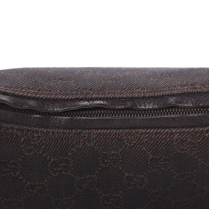 Gucci Monogram Hobo Dark Brown 9 of 11