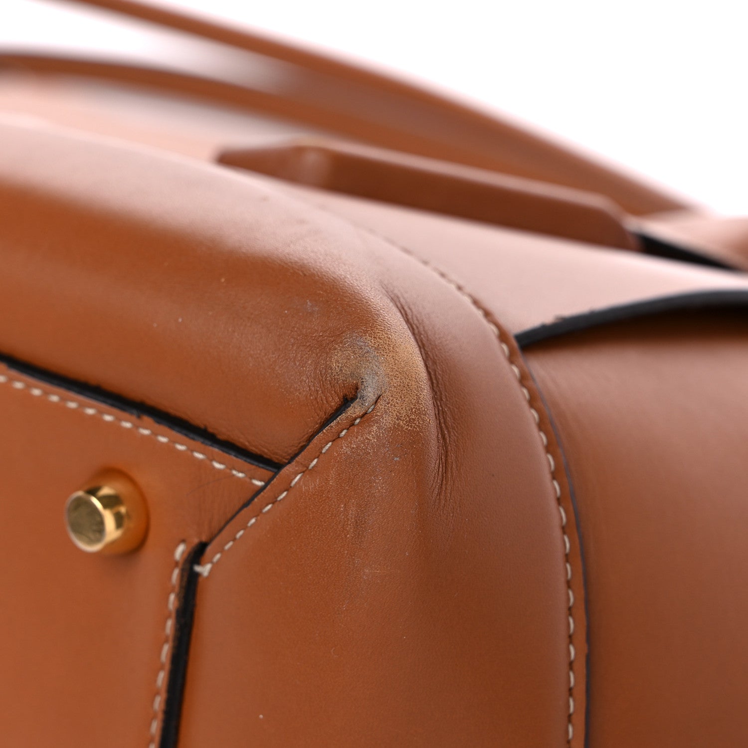 Bottega Veneta French Calfskin Maxi Intrecciato Large Arco Wood 11 of 14