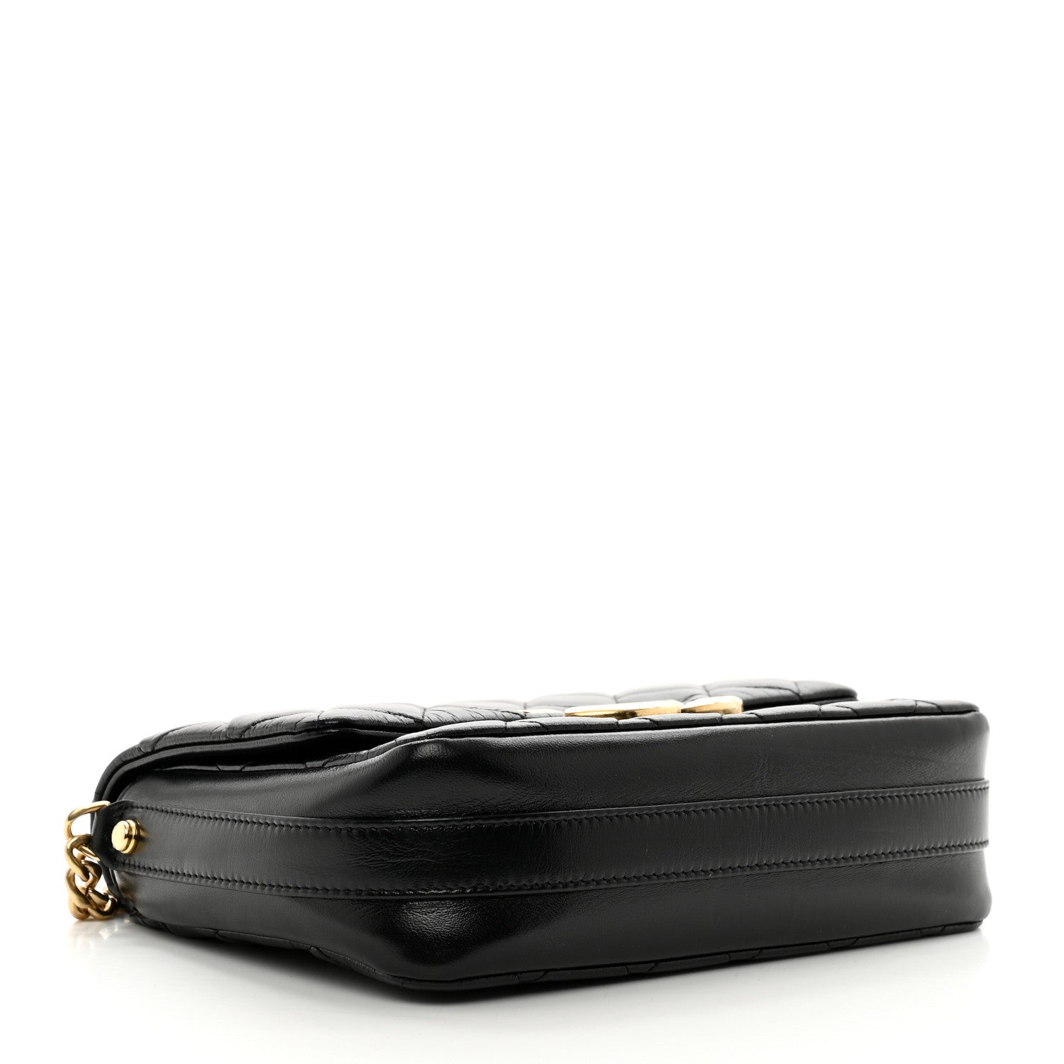 Chanel Lambskin Quilted Mini Maxi CC Flap Black 4 of 10