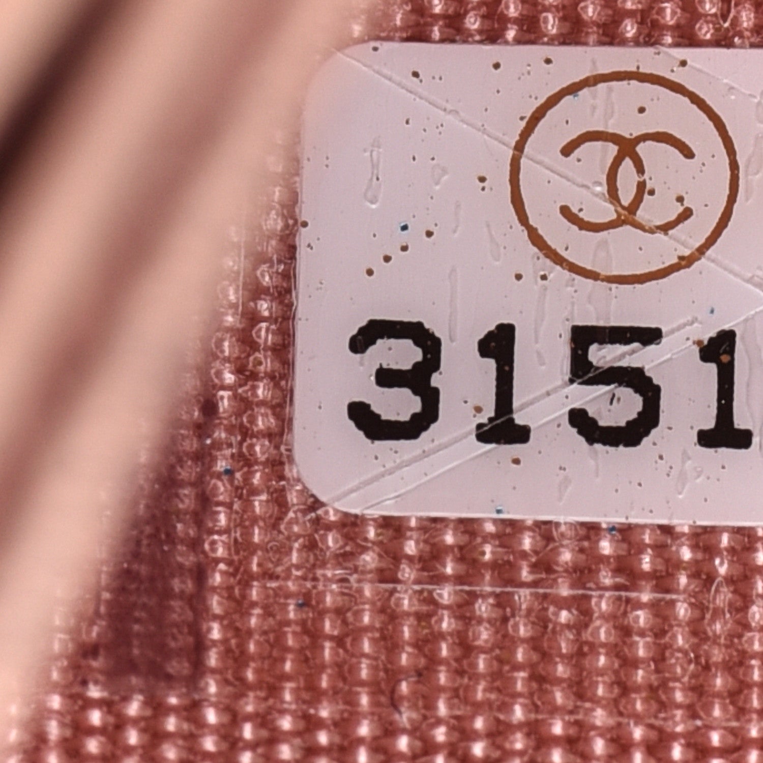 Chanel Metallic Caviar Quilted Reissue Card Holder Rose Gold 8 of 9