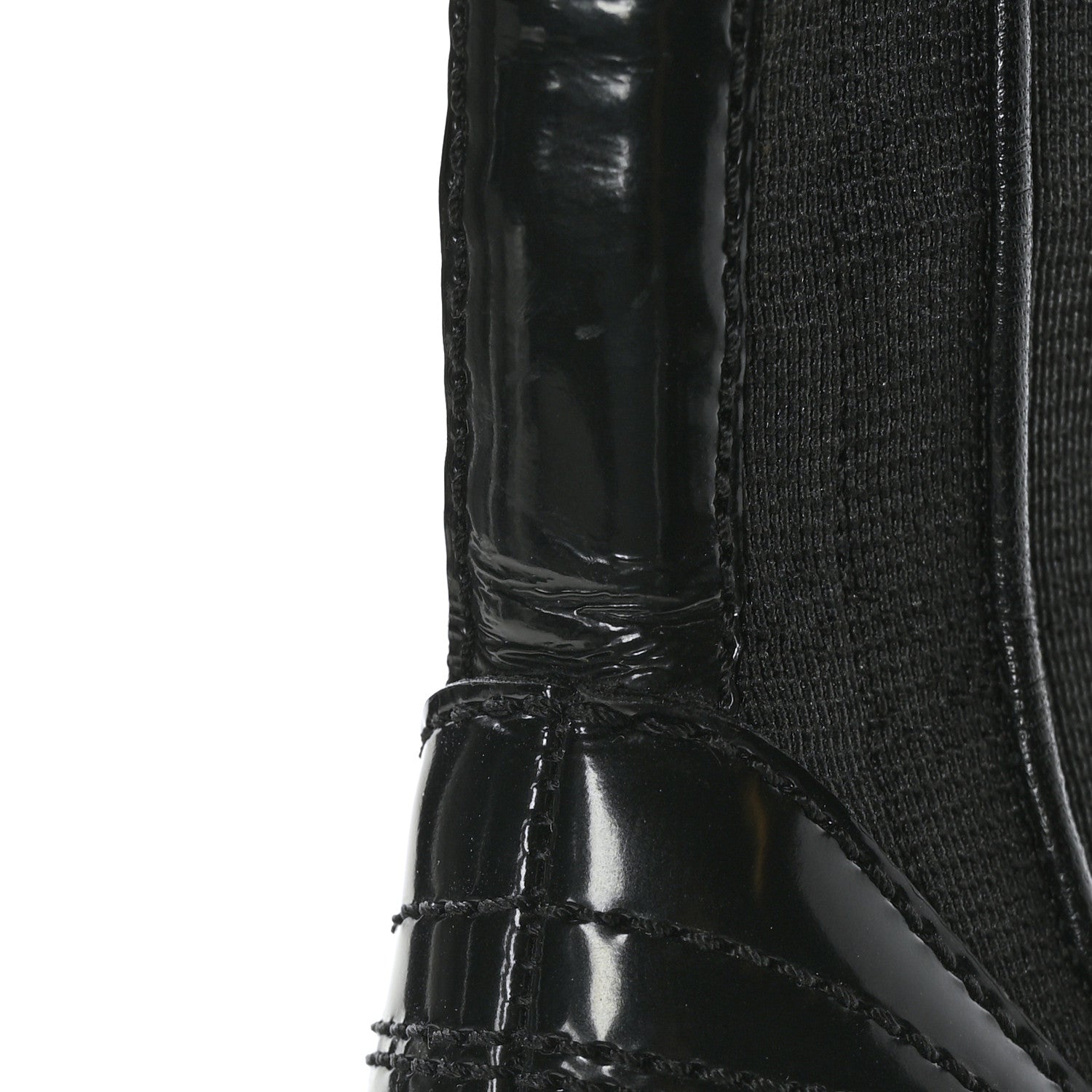 Louis Vuitton Patent Limitless Tall Boots 39 Black 9 of 9