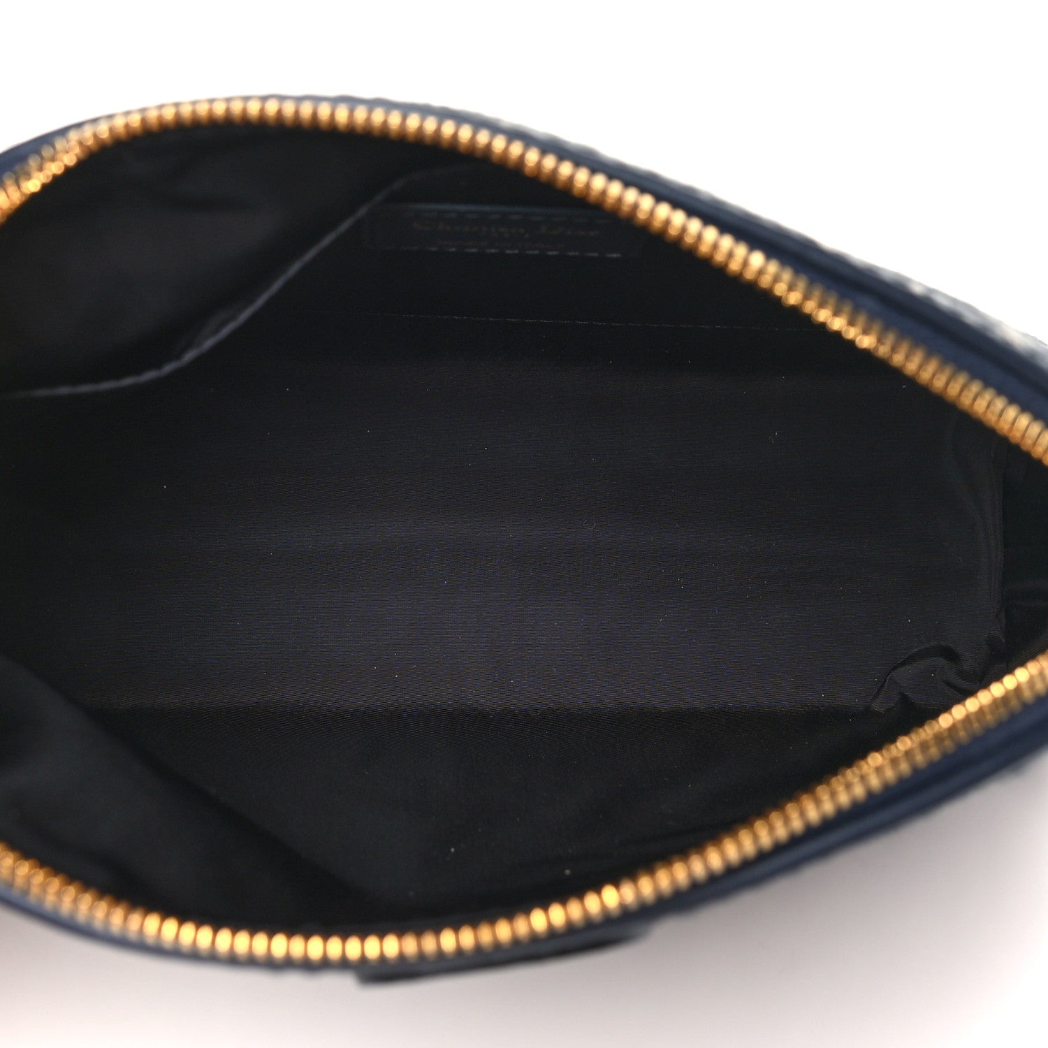 Christian Dior Oblique Montaigne 30 Pouch Blue 5 of 10