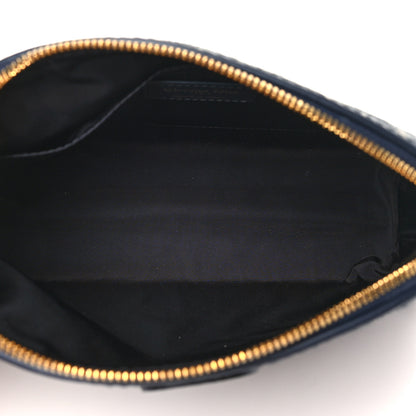 Christian Dior Oblique Montaigne 30 Pouch Blue 5 of 10