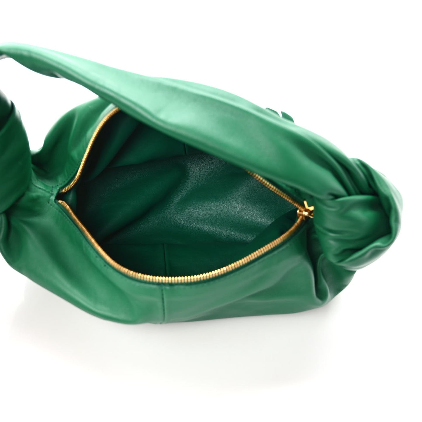Nappa Mini Double Knot Bag Racing Green