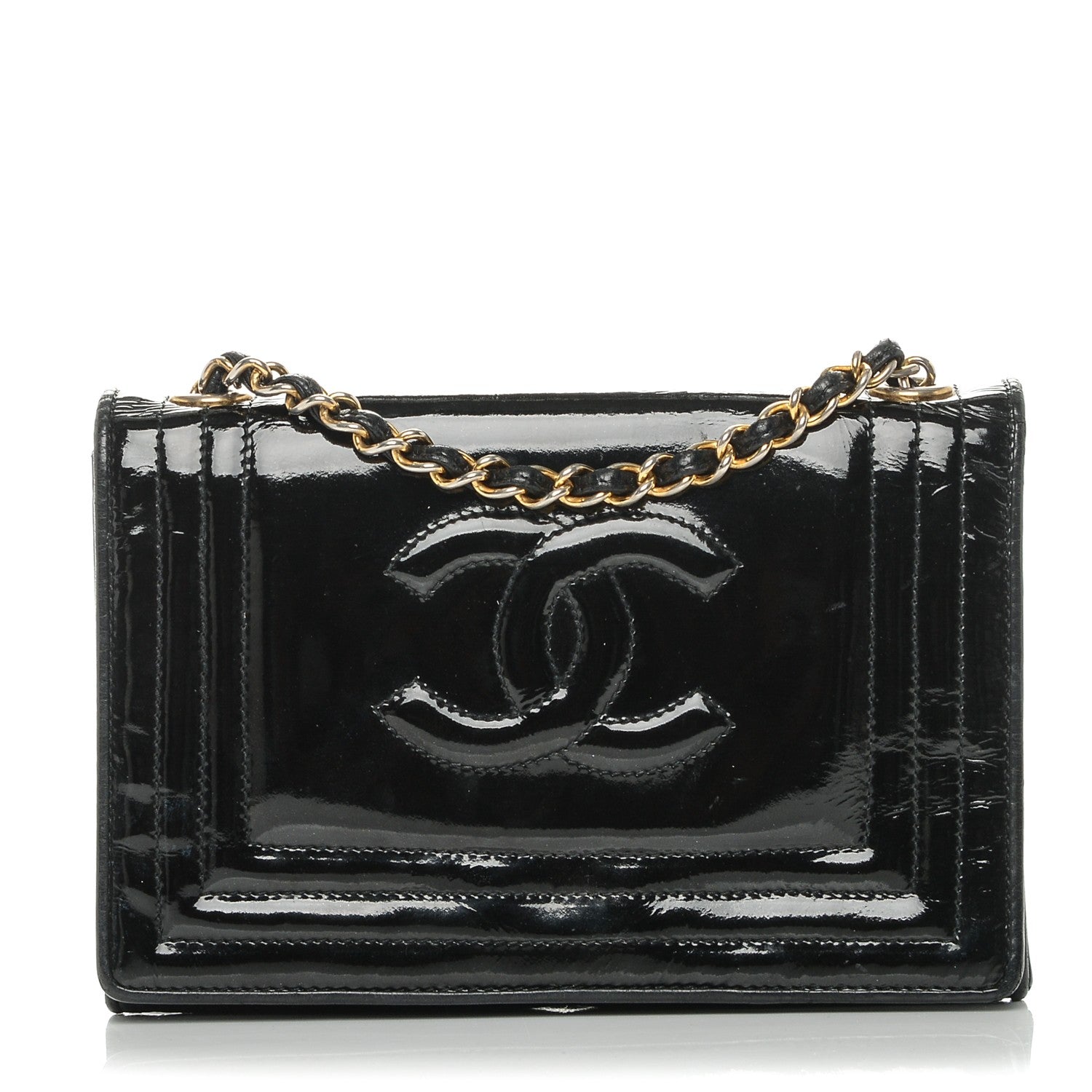 Chanel Patent Small Flap Bag Black 1 of 8