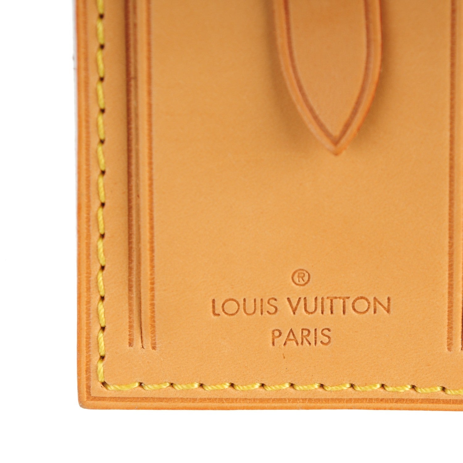 Louis Vuitton Vachetta Luggage Tag 5 of 5